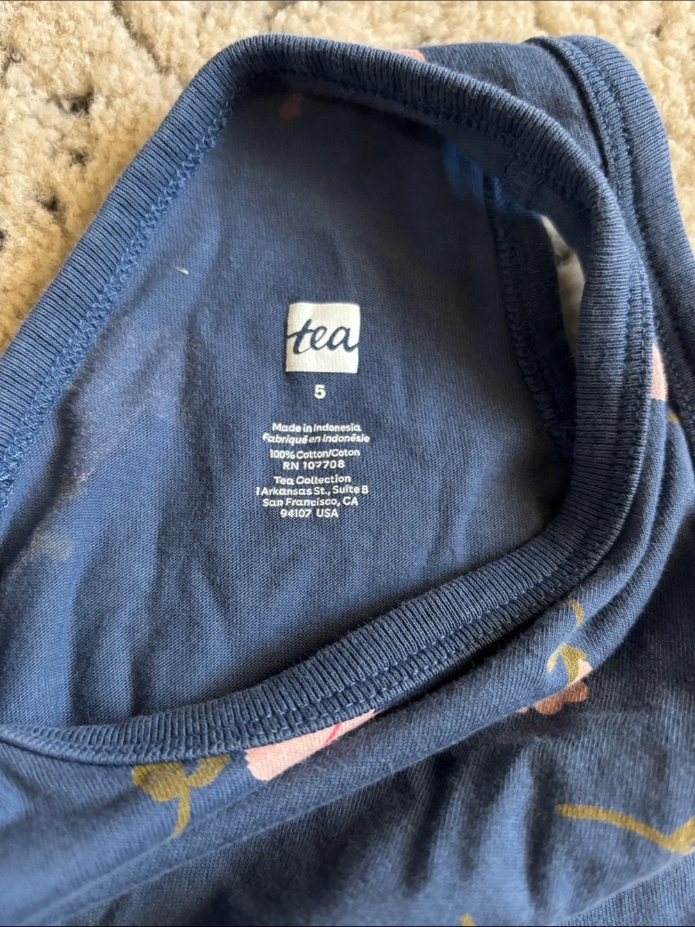 Tea Collection soft navy